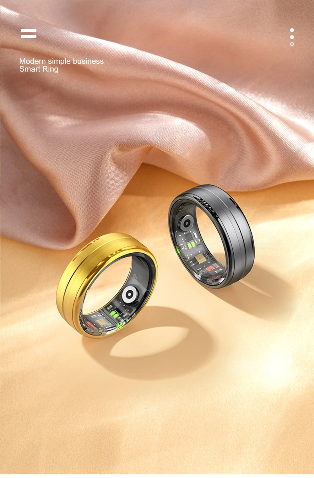 COLMI Smart Ring R06™ – Fitness Tracker for Heart Rate, Oxygen, Sleep & Stress