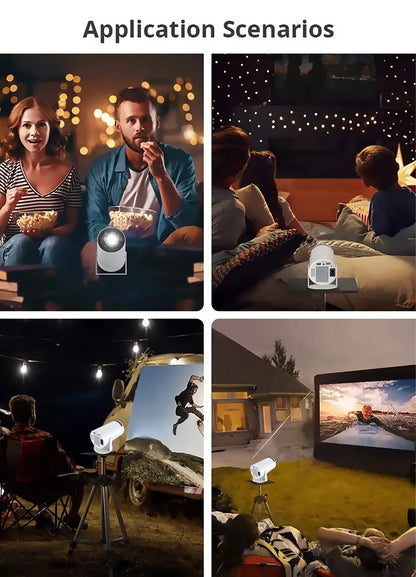 HY300™ Mini 4K Projector | 8000 Lumens Android 11