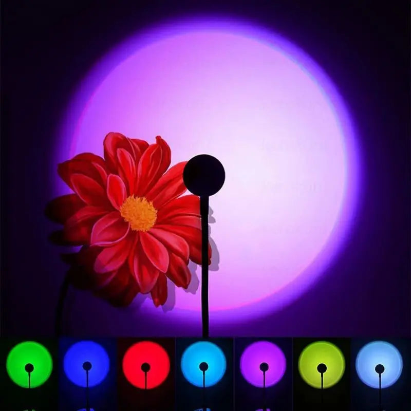 SunGlow Lamp™ –  RGB Projection Light for Mood & Photography