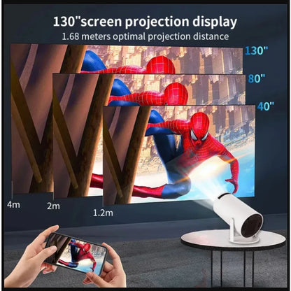 HY300™ Mini 4K Projector | 8000 Lumens Android 11