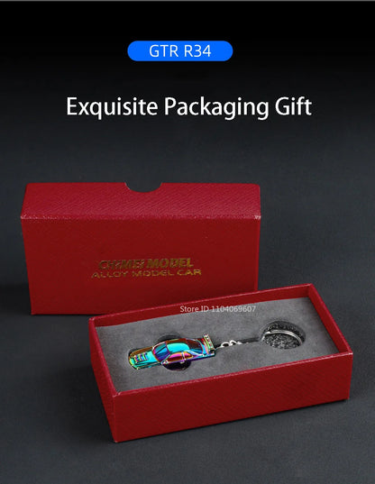 GTR Keychain™ – 1:64 Scale R34 & RS7 Diecast Car Model