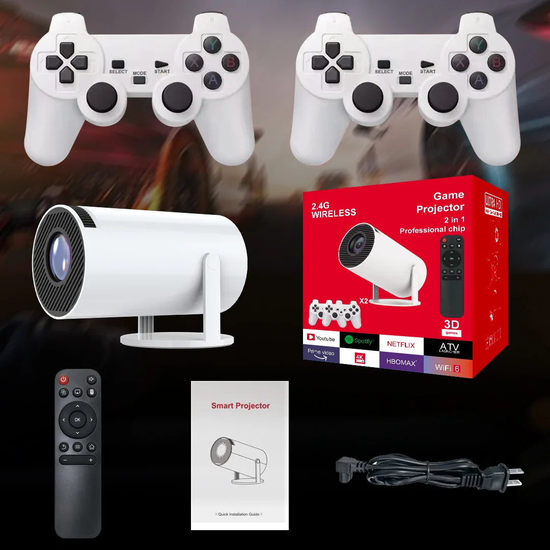 HY300™ Mini 4K Projector | 8000 Lumens Android 11