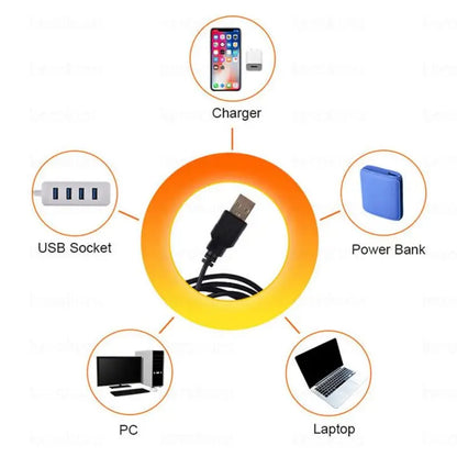 SunGlow Lamp™ –  RGB Projection Light for Mood & Photography