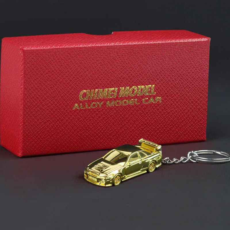 GTR Keychain™ – 1:64 Scale R34 & RS7 Diecast Car Model