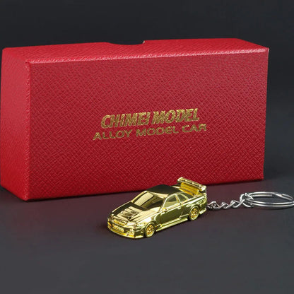 GTR Keychain™ – 1:64 Scale R34 & RS7 Diecast Car Model