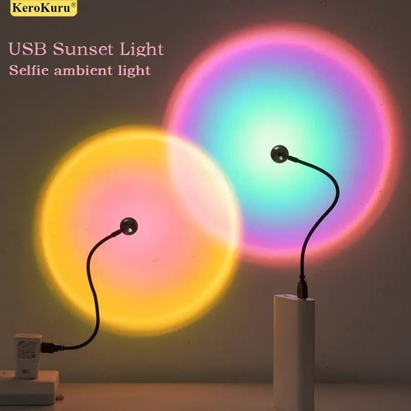 SunGlow Lamp™ –  RGB Projection Light for Mood & Photography