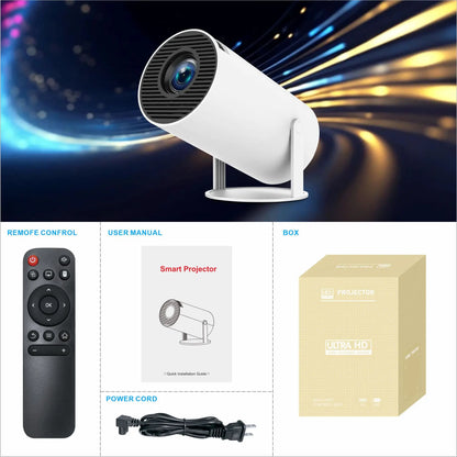 HY300™ Mini 4K Projector | 8000 Lumens Android 11