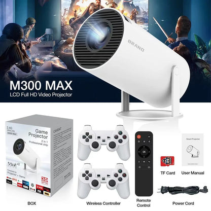HY300™ Mini 4K Projector | 8000 Lumens Android 11