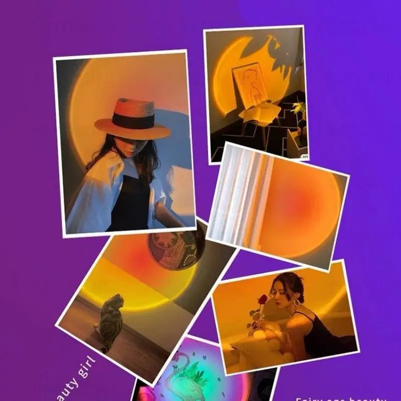 SunGlow Lamp™ –  RGB Projection Light for Mood & Photography
